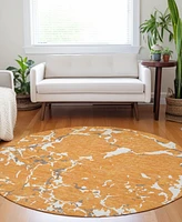 Addison Chantille Machine Washable ACN1046 8'x8' Round Area Rug