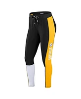 Wear by Erin Andrews Women's Pittsburgh Steelers Color-block Leggings