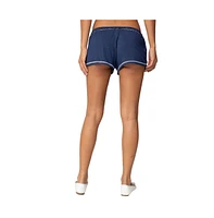 Edikted Women's Arianne Contrast Shorts