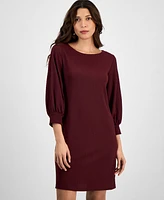 Sandra Darren Women's Balloon-Sleeve Shift Dress