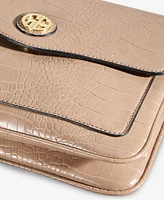 Giani Bernini Croc Flap Small Crossbody, Created for Macy's
