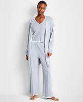 State of Day Women's Sweater Knit Duster Robe, Exclusively at Macy's