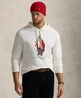 Polo Ralph Lauren Men's Big & Tall Bear Jersey Hooded T-Shirt