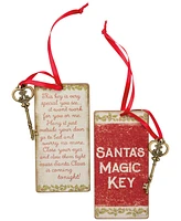 Primitives by Kathy Santa's Magic Key Ornament