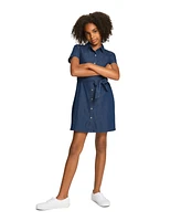 Calvin Klein Big Girl Everyday Shirtdress