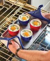 Farberware Disney Home Bon Voyage 6-Piece Ceramic Ramekin and Pot Holder Set