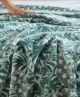 Closeout! Tommy Bahama Home Flannel Throw, 70" x 50"