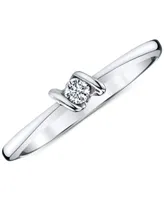Sirena Diamond Accent Ring in 14k White Gold