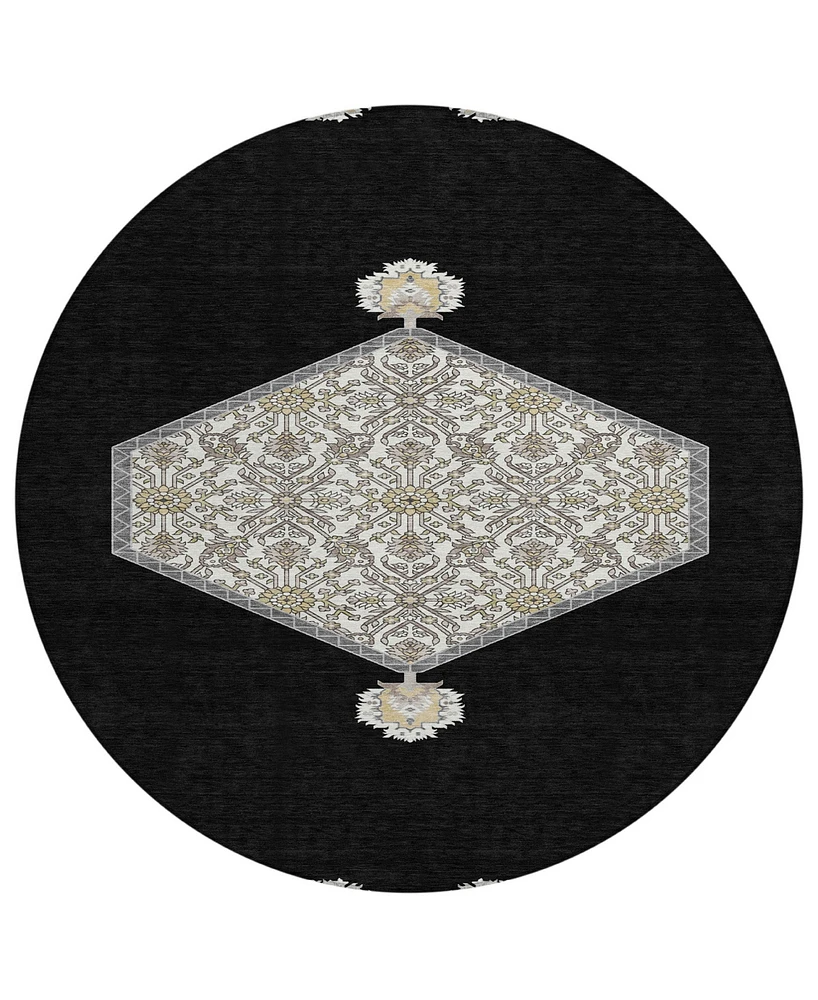Addison Chantille Machine Washable ACN1011 8'x8' Round Area Rug