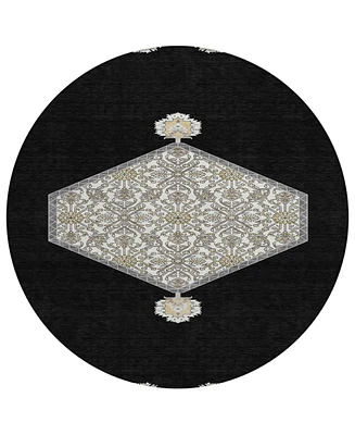 Addison Chantille Machine Washable ACN1011 8'x8' Round Area Rug