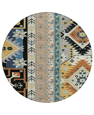 Addison Chantille Machine Washable ACN1015 8'x8' Round Area Rug