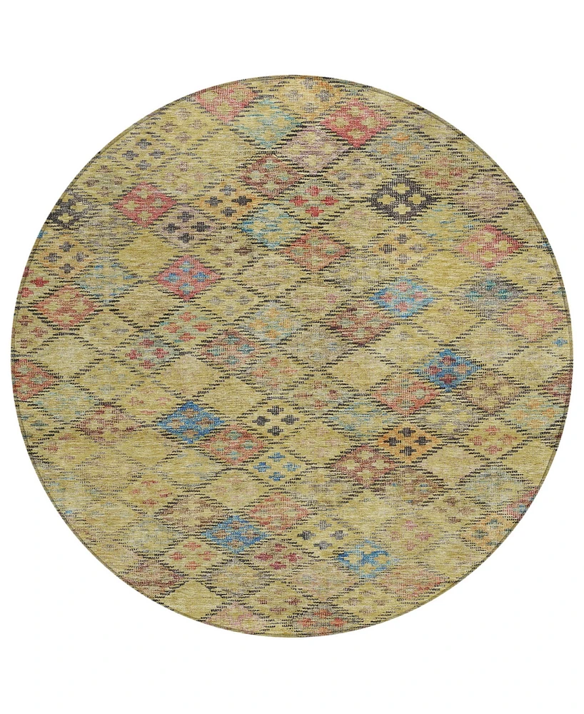 Addison Chantille Machine Washable ACN1081 8'x8' Round Area Rug