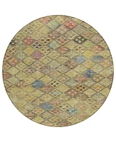 Addison Chantille Machine Washable ACN1081 8'x8' Round Area Rug