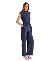 Steve Madden Women's Silvette Tie-Waist Jumpsuit