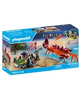 Playmobil Battle Against the Giant Crab