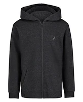 Nautica Big Boys Fleece Full Zip Soft Hoodie