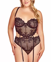 Hauty Plus Underwire Lace Bodysuit