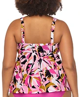 Raisins Curve Trendy Plus Straya Underwire Tankini Top