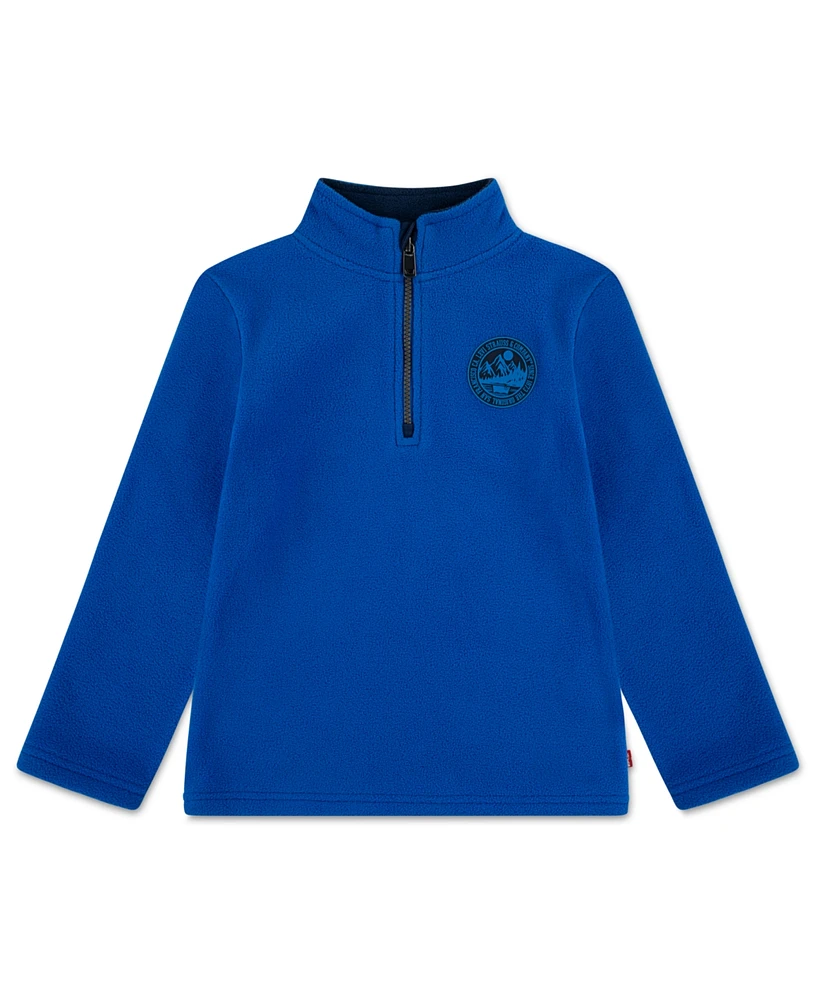 Levi's Toddler Boys Pop Color Polar Fleece Sweatshirt