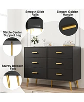 gaomon 6 Drawer Dresser