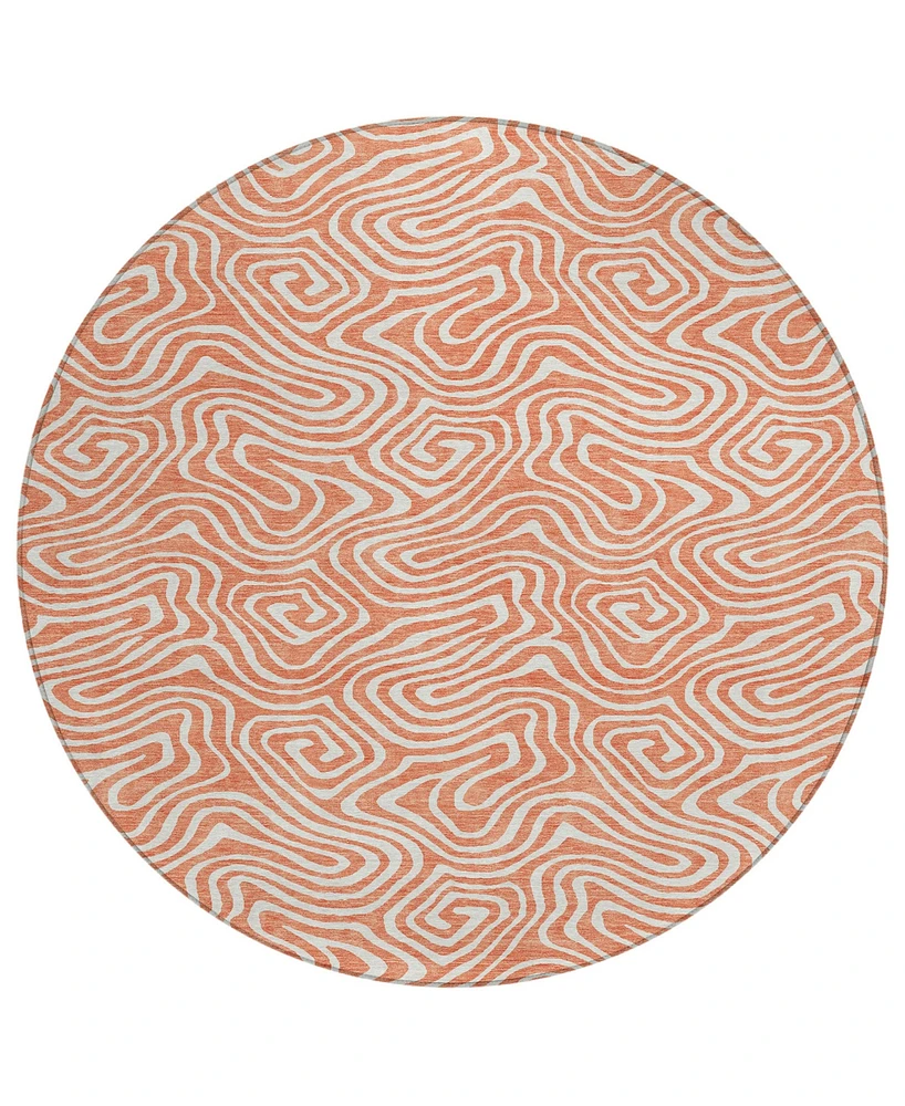Addison Chantille Mahine Washable ACN1030 8'x8' Round Area Rug