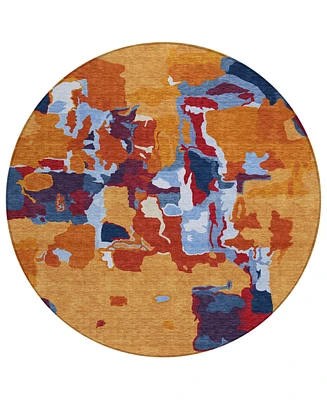 Addison Chantille Mahine Washable ACN1028 8'x8' Round Area Rug