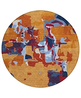 Addison Chantille Mahine Washable ACN1028 8'x8' Round Area Rug