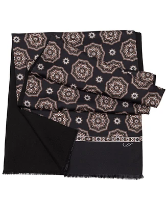 Elizabetta Men's Jove - Wool Backed Silk Scarf for Men