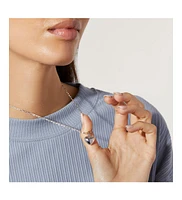 Ana Luisa - Puffed Heart Necklace - Lev Silver