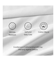 Egyptian Linens Easy Care Sheet Set - Solid 650 Thread Count