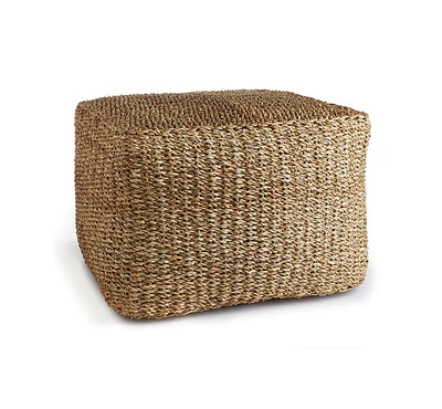 Napa Home & Garden Seagrass Square Ottoman