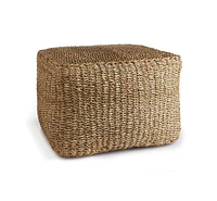 Napa Home & Garden Seagrass Square Ottoman