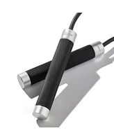 Sunny Health & Fitness Exercise Weighted Jump Rope Weighted with Adjustable Length