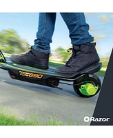 Razor Power Core E90 Sleek Electric Scooter with Push Button Throttle, Green