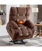 Boyel Living Power Lift Recliner Chair Recliners for Elderly with Heat and Massage