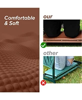 Slickblue Garden Kneeler Seat Stool and Folding Bench for Comfortable Gardening