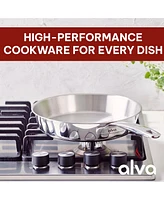 Alva Maestro 5-Ply Stainless Steel Frying Pan 11"