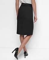 Dkny Women's Front-Slit Pencil Skirt