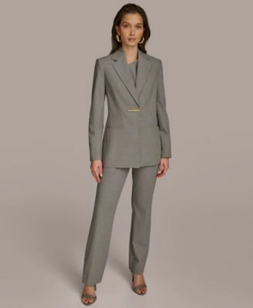 Donna Karan New York Blazer Straight Leg Pants