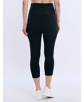 Motherhood Maternity Basic Secret Fit Belly Crop Leggings