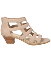 Easy Street Women's Marg Gladiator Block Heel Sandals