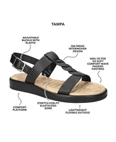 Easy Street Women's Tampa Comfort Platform Sandals