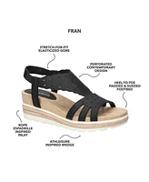 Easy Street Women's Fran Wedge Heel Sandals