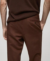 Mango Men's Slim-Fit Drawstring Pants