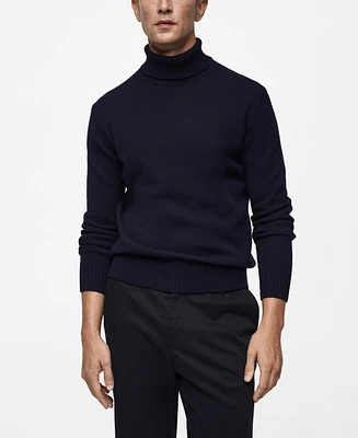 Mango Men's Wool-Blend Knit Sweater