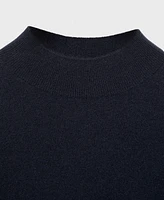 Mango Men's Perkins-Collar Cashmere Sweater