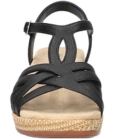 Easy Street Women's Lua Wedge Heel Sandals