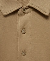 Mango Men's Cotton Polo Sweatshirt