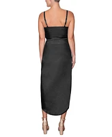 Rachel Roy Women's Bree Satin Midi Dress