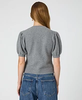 French Connection Women's Vhari Puff-Sleeve Cardigan